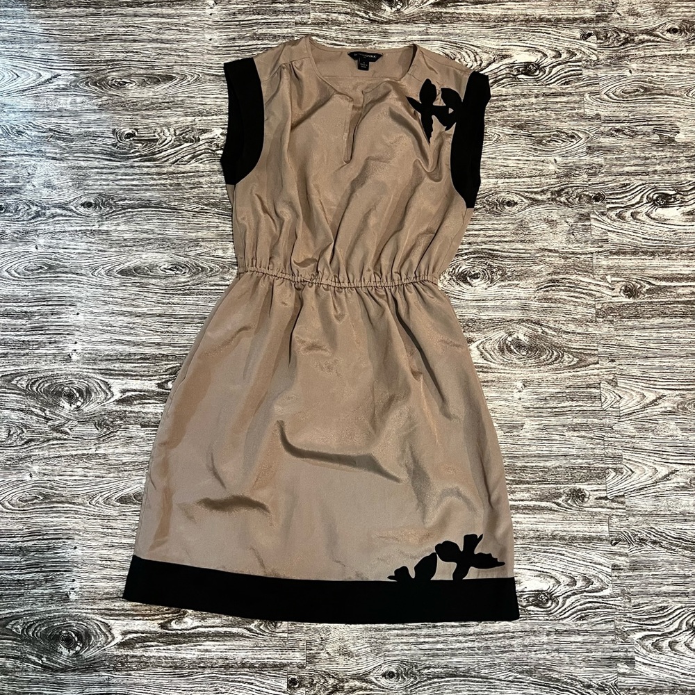 Black and Tan Banana Republic Mini Dress